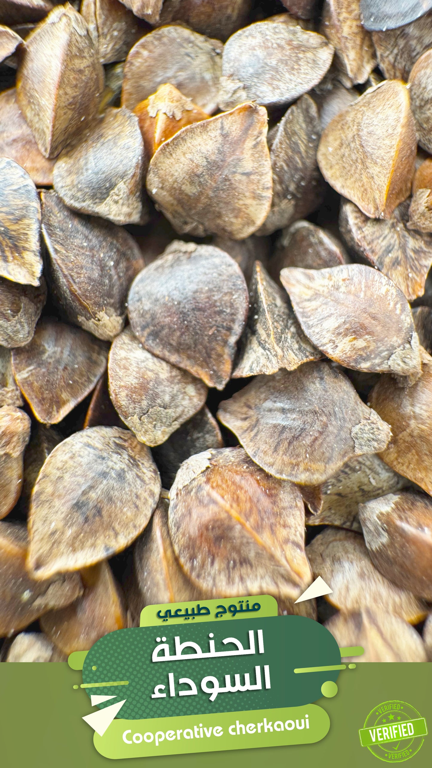 حبوب الحنطة السوداء هي من الحبوب الغنية بالقيمة الغذائية والفوائد الصحية. تتميز بمحتواها العالي من البروتينات، الألياف، والفيتامينات مثل فيتامين B والمعادن مثل المغنيسيوم والحديد.